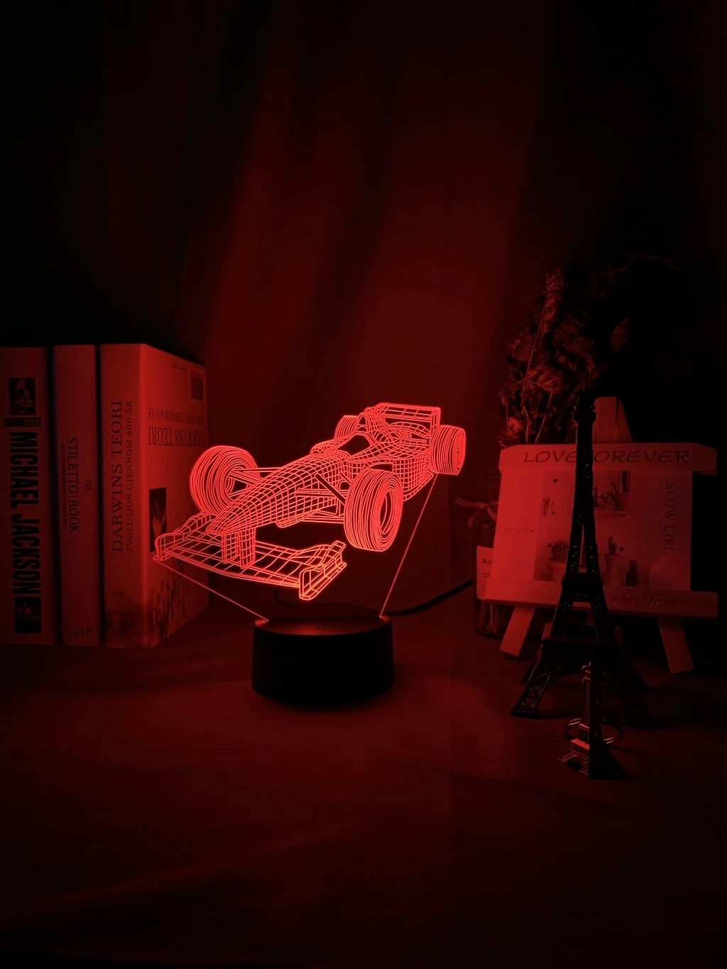 F1 fórmula 1 carro de corrida  - Lighting Mcqueen Bedroom Decor avaliação e preço