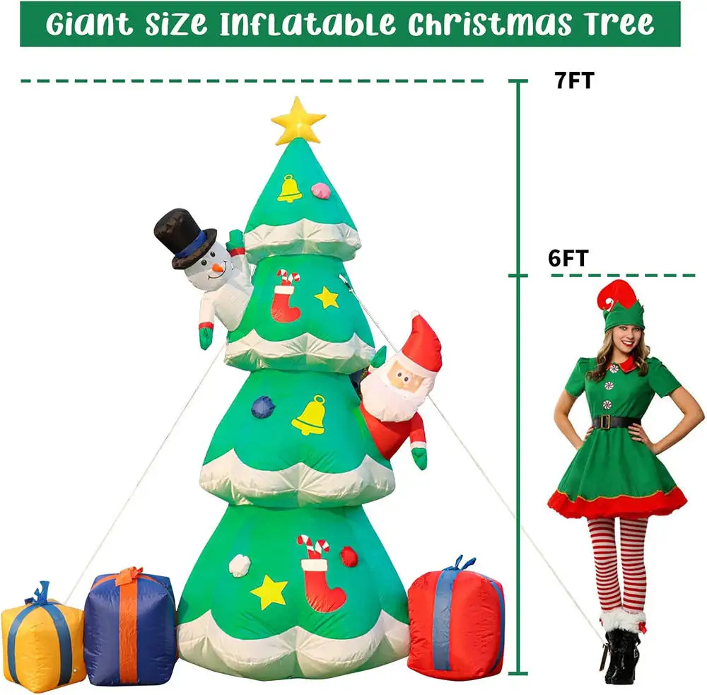 Árvore de Natal Inflável Gigan - Lighting Decoration Ideas avaliação e preço