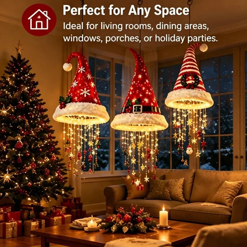 Luminária pendente LED em form - Lighting Christmas Decor avaliação e preço
