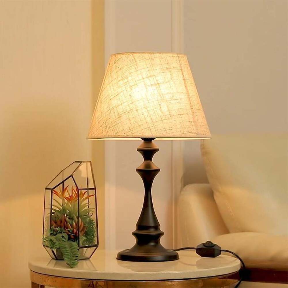 Luminária de mesa vintage, est - Lighting Decor Bedroom avaliação e preço