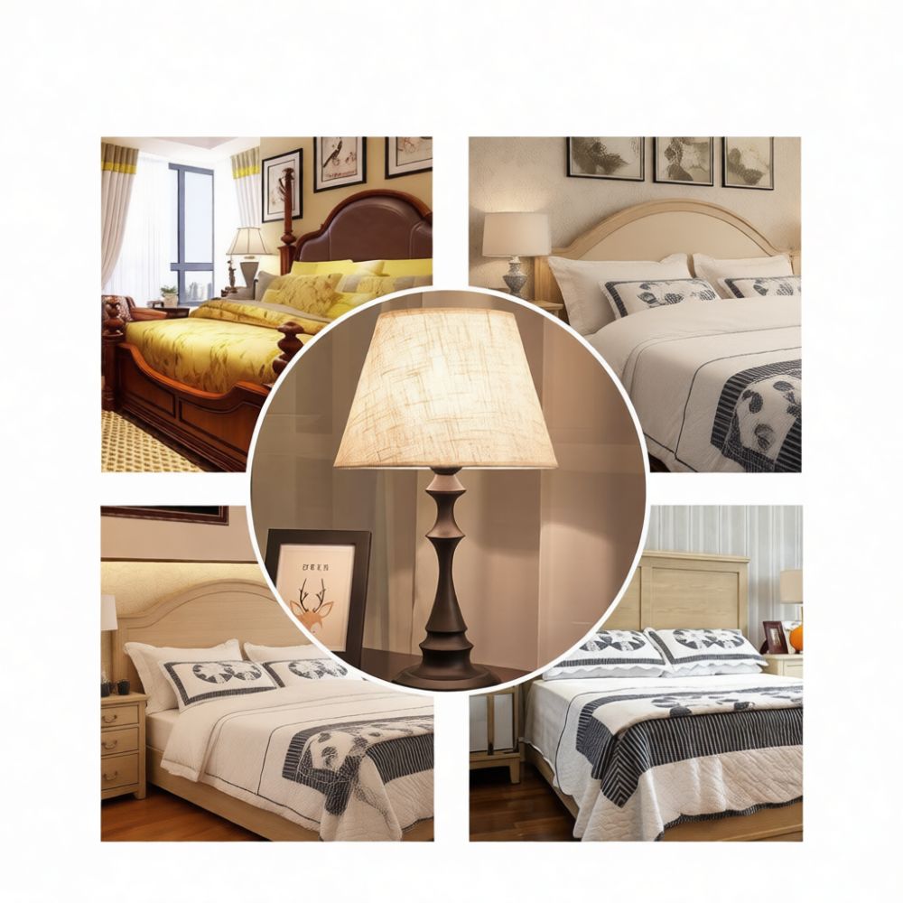 Luminária de mesa decorativa,  - Lighting Decor Bedroom avaliação e preço